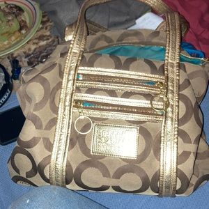 Gold Coach Purse
